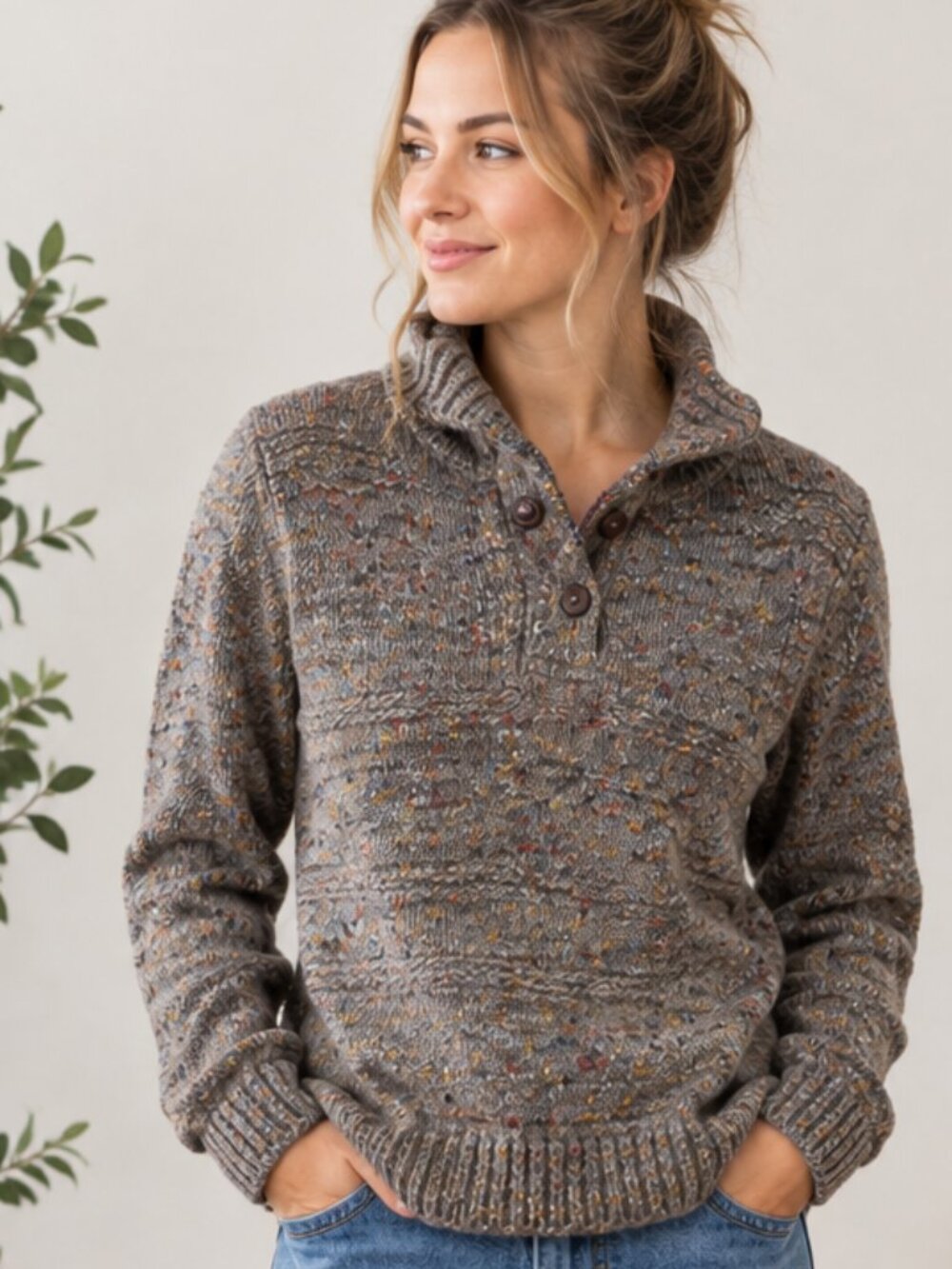 Vintage Pendleton 100% Virgin Wool Pullover Sweater USA Women's Small